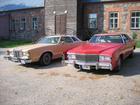 usa autode vaimustus haaras ka mu spra Rened kes ostis endale 1979a. Cougari (5,7l). Siin pildil oleme koduklas vikesel cruisl n inimestele kultuuri okki andmas